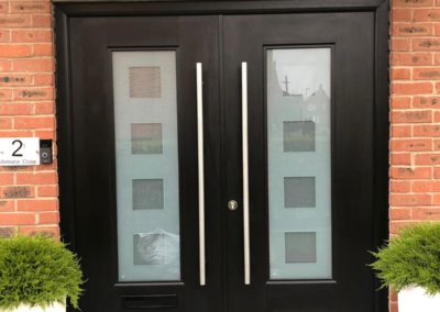 Black Door installation